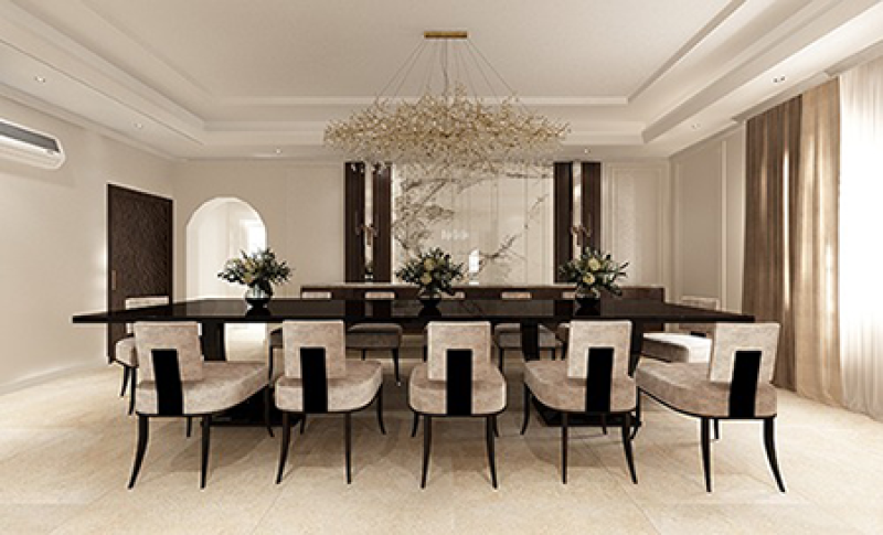 1غرفة طعام- نمط نيو كلاسيك